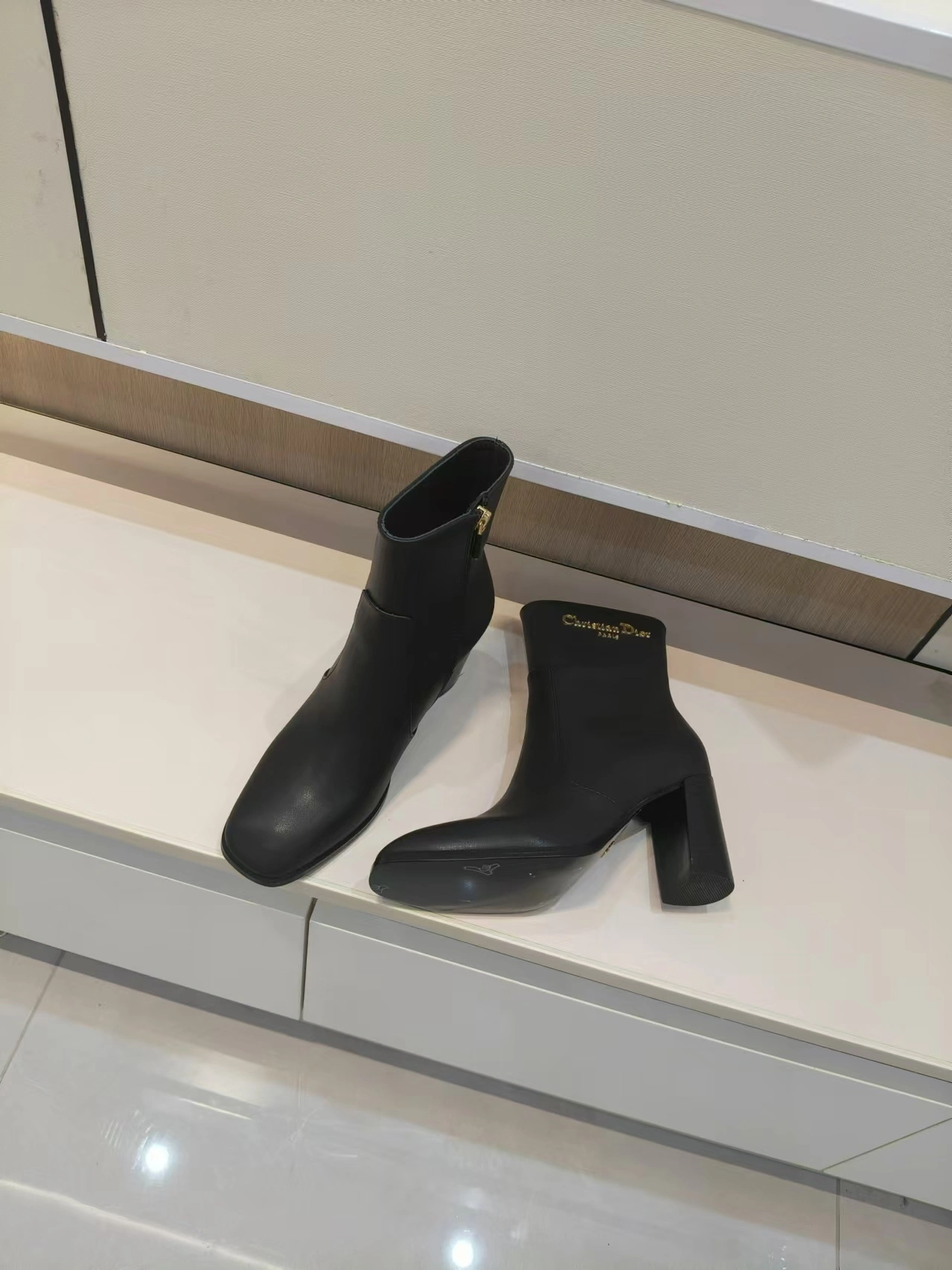 COCO-- 4ior KDT112SCF_S900 cowhide D-Town Heel height：7.5cm item:E-X555H2322